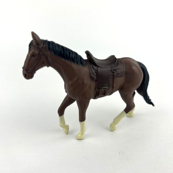 Popak New Ray Plastic Toy Horse Figures Set of 4 PVC - Picture 4 of 16